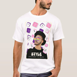 STYLE - ストリートウェア グラフィックTシャツ | 大胆なアティテュード Tシャツ