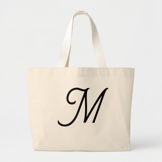 Style and modern tote bag design perfect for daily ラージトートバッグ (正面)