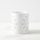 Style Arabic! Cette tasse est pour vous! コーヒーマグカップ (中央)