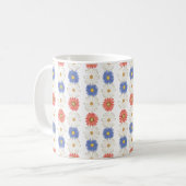 Style de fleurs! Cette tasse est pour vous! コーヒーマグカップ (正面左)