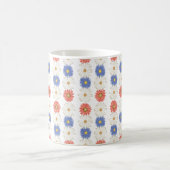 Style de fleurs! Cette tasse est pour vous! コーヒーマグカップ (中央)