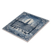 style Delft hiver/Noël 6 タイル (側面)