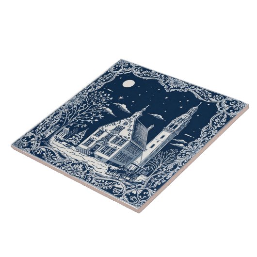 style Delft hiver/Noël 7 タイル (側面)