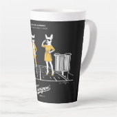 style grâce à ce mug unique カフェラテマグ (右アングル)