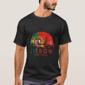 Style Landscape Capital Lisbon Portugal Tシャツ (正面)