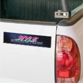 "Style Reigns Supreme" Slapsticker バンパーステッカー (トラック上)