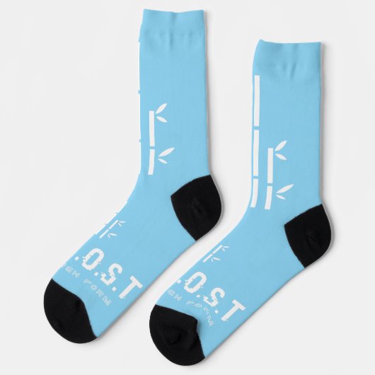 Style: Sustainable Premium Crew Sock(Light Blue) ソックス (左)
