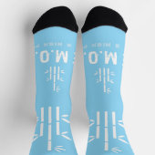 Style: Sustainable Premium Crew Sock(Light Blue) ソックス (上部)