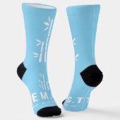 Style: Sustainable Premium Crew Sock(Light Blue) ソックス (傾斜あり)