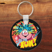 StyleStickers™せん断おもしろいキーチェーン キーホルダー (正面)
