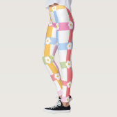 Styli Grid leggings  レギンス (左)
