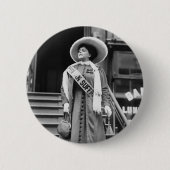 Stylin Suffragette 1908年 缶バッジ (正面)