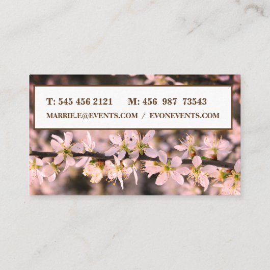 Stylisビジエレガントネスカード 名刺 (裏面)