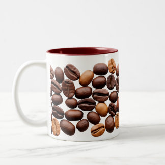 Stylische Kaffeebohnen Tasse ツートーンマグカップ