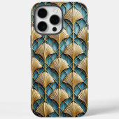 Stylised 3D Art Deco Fan Design Case-Mate iPhoneケース (裏面)