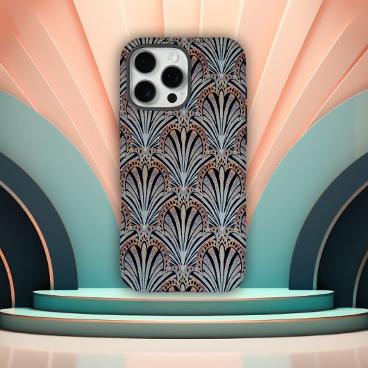 Stylised Art Deco Fan Design Case-Mate iPhoneケース
