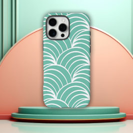 Stylised Art Deco Fan Design iPhone 16 Pro Maxケース