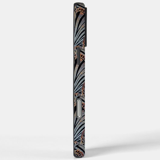 Stylised Art Deco Fan Design Case-Mate iPhoneケース (裏面 / 右)