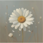 stylised blooming daisy paintings, シール (正面)