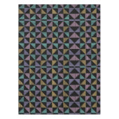 Stylish Abstract Geometric Print – Modern Trendy テーブルクロス (正面)