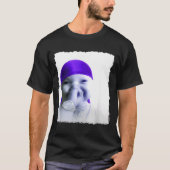 Stylish Ai Baby Holding Back Laugh Gigging Meme  Tシャツ (正面)