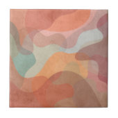 Stylish and Colorful Artistic Pattern タイル (正面)