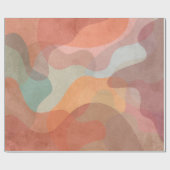 Stylish and Colorful Artistic Pattern ラッピングペーパー (フラット)