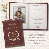 Stylish and Unique Mother's Day Storybook Photo カード