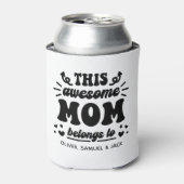 Stylish Awesome Mom  缶クーラー (缶正面)