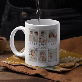 Stylish Best Dad Ever 6 Photo  コーヒーマグカップ