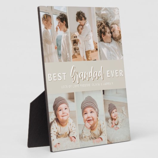 Stylish Best Grandad Ever 6 Photo フォトプラーク (側面)