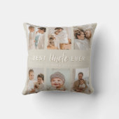Stylish Best Uncle Ever 6 Photo  クッション (裏面)