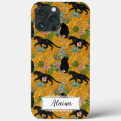 Stylish Black Panther Jaguar Maximalist Custom  Case-Mate iPhoneケース (裏面)