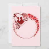 Stylish Black White Overlay Photo 2026  招待状 (裏面)