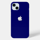 Stylish Blue Case for Apple iPhone 15 Plus Case-Mate iPhoneケース (裏面)