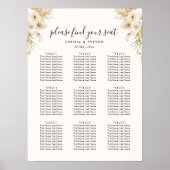 Stylish Bohemian Wedding with Soft Beige and Yello ポスター (正面)