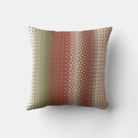 Stylish Boho Square throw pillow クッション (裏面)