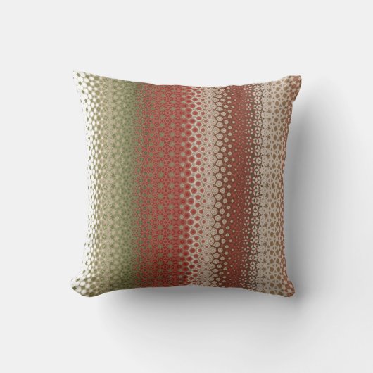 Stylish Boho Square throw pillow クッション (正面)