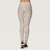 Stylish & Bold Leopard Print For Yoga レギンス (裏面)