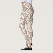 Stylish & Bold Leopard Print For Yoga レギンス (左)