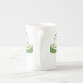 Stylish Bone China Mug with Bold Graphic Art ボーンチャイナマグカップ (裏面)