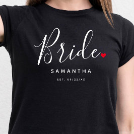 Stylish Bride Wedding Tシャツ