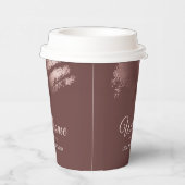 Stylish Bronze Business Event Party 紙コップ (右)