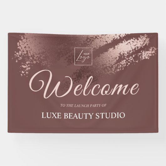Stylish Bronze Special Event Launch Party Welcome 横断幕 (横)