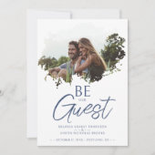 Stylish Brushstroke Grunge Splatter Dirty Stain セーブザデート (正面)