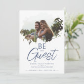 Stylish Brushstroke Grunge Splatter Dirty Stain セーブザデート (スタンド正面)