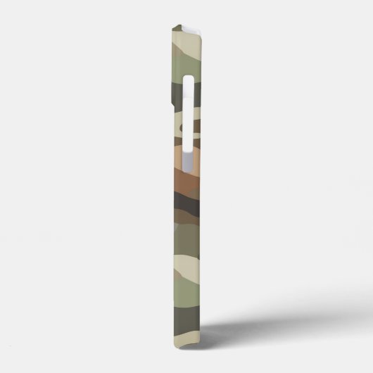 Stylish Camouflage Design Protective Case-Mate iPhoneケース (裏面 / 左)