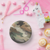 Stylish Camouflage Pattern Disposable Party Bowls ペーパーボウル (パーティー)