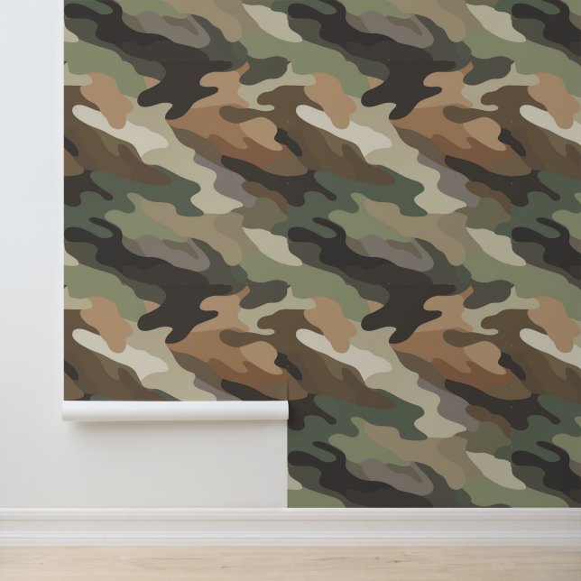 Stylish Camouflage Pattern Home Wallpaper 壁紙 (アプリケーション)