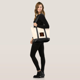 Stylish Canvas Tote Bag with Modern Logo – Perfect トートバッグ